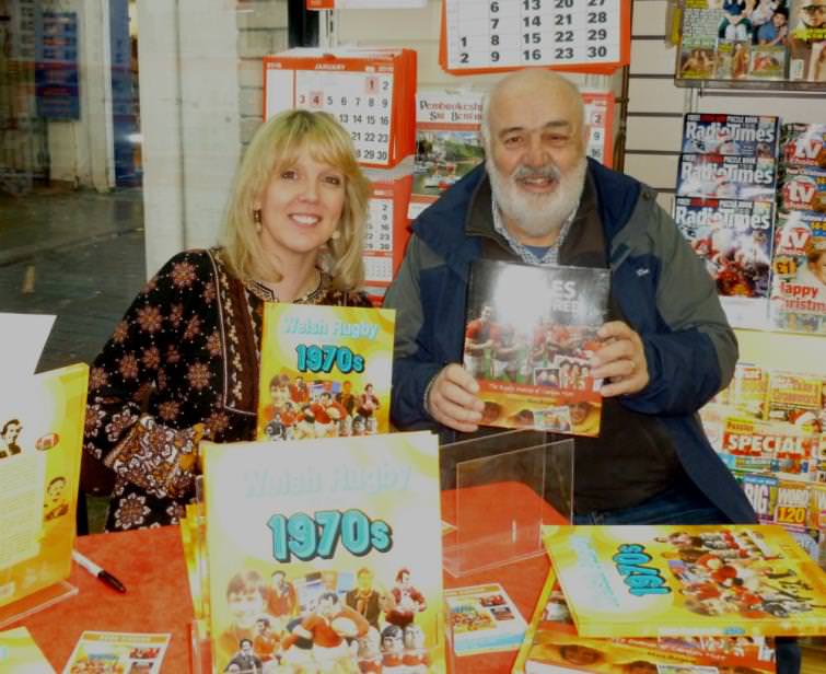 Carolyn a huge Hitt in Haverfordwest